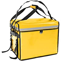 CityBAG - Mochila isotérmica 45 x 35 x 33 cm Amarilla para Comidas al Aire Libre y Entrega de Pedidos de Comida en Moto…
